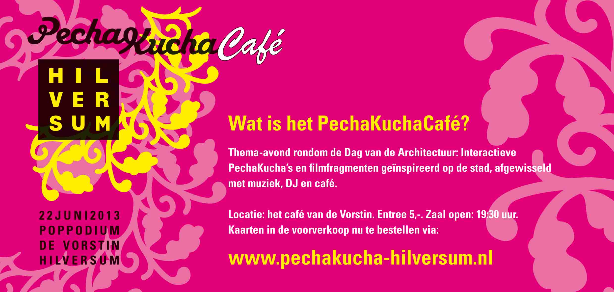 PechaKucha Café: Dag van de Architectuur